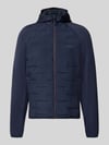 JACK & JONES Hybrid Jacke mit Kapuze Modell 'PERFECT' Dunkelblau