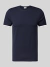 s.Oliver BLACK LABEL Regular Fit T-Shirt mit Rundhalsausschnitt Blau