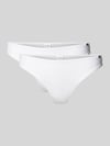 SKINY Slip met labeldetail Wit