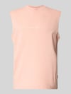 JACK & JONES T-Shirt mit Stitching Apricot