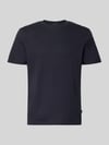 JOOP! COLLECTION T-Shirt mit Strukturmuster Modell 'Raulos' Blau
