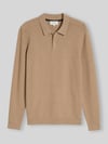 Tom Tailor Regular fit pullover met polokraag Camel