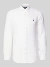 Polo Ralph Lauren Regular Fit Freizeithemd aus reinem Leinen Weiss