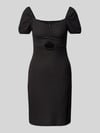 ONLY Mini-jurk met cut-out, model 'HILLARY' Zwart