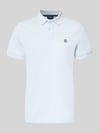 MCNEAL Polówka o kroju slim fit z haftowanym logo Jasnoniebieski
