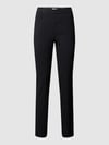 Christian Berg Woman Stoffhose mit Eingrifftaschen Black