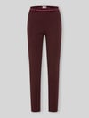 Raphaela By Brax Super slim fit broek van viscosemix model 'LILLYTH' Bordeaux