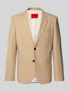 HUGO Slim fit 2-knoops colbert van wolmix, model 'ARTI' Beige