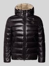 Blauer USA Steppjacke mit Zweiwege-Reißverschluss Modell 'ADAMS' Black