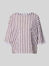 Rich & Royal relaxed fit blouse met boothals Cognac