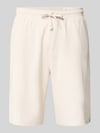 s.Oliver RED LABEL Relaxed Fit Sweatshorts aus reiner Baumwolle Modell 'DETROIT' Kitt