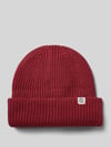 MSCH Copenhagen Beanie aus Viskose-Mix Modell 'GALINE RACHELLE' Rostrot