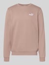 PUMA Performance Bluza dresowa z logo w kroju regular fit z przeszywanym haftem logo Piaskowy