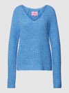 LIEBLINGSSTÜCK Strickpullover in Melange-Optik Modell 'Sangi' Blau