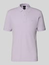 BOSS Regular Fit Poloshirt aus reiner Baumwolle Modell 'PALLAS' Flieder
