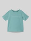 JACK & JONES Regular fit T-shirt met logoprint Model 'Estar' Petrol