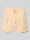 Champion Regular fit korte cargobroek met tunnelkoord Zand