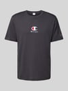 Champion T-Shirt mit Label-Stitching Anthrazit