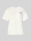 Marc O'Polo DENIM Regular Fit T-Shirt aus reiner Baumwolle Offwhite