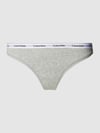 Calvin Klein Underwear String in effen design Lichtgrijs