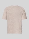 BOSS Orange Regular Fit T-Shirt aus Baumwoll-Mix Modell 'TE_FLOWER' Sand