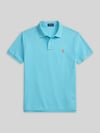 Polo Ralph Lauren Slim Fit Poloshirt aus reiner Baumwolle Tuerkis