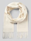FRAAS Schal mit Fransen Offwhite