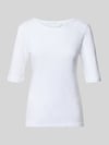 Christian Berg Woman T-shirt met boothals Wit