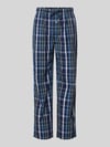 Christian Berg Men Pyjama-Hose aus reiner Baumwolle Marine