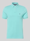 Tommy Hilfiger Koszulka polo o kroju regular fit z mieszanki bawełny Jasnoturkusowy