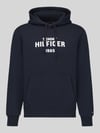 Tommy Hilfiger hoodie met logo-opschrift Marineblauw