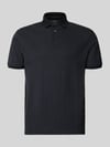 Emporio Armani Regular Fit Poloshirt mit Strukturmuster Marine