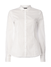 Marc O'Polo Hemdbluse aus Baumwoll-Mix Weiss