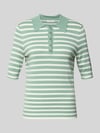 Christian Berg Woman Poloshirt aus Viskose-Mix Mint