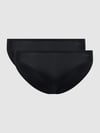 SKINY Slip van microvezel in een set van 2 stuks, model 'Every Day In Micro' Zwart