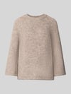 FREE/QUENT Gebreide pullover met raglanmouwen Zand