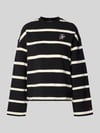 Tommy Hilfiger Bluza o kroju relaxed fit z mieszanki bawełny Czarny