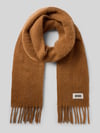 DRYKORN Sjaal van alpacamix met franjes model 'ELURA' Camel