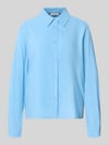 Marc O'Polo DENIM Regular fit overhemdblouse van pure viscose Lichtblauw