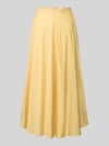 Jake*s Collection Midirok met ritssluiting aan de achterkant Geel