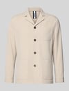 DIGEL Relaxed Fit Hemdjacke mit Viskose-Anteil Modell 'Bill' Beige