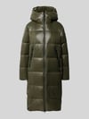 Peuterey Płaszcz pikowany z kapturem model 'SELECTRIC' Khaki