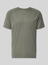 BOSS Green Regular Fit T-Shirt mit Flatlock-Nähten Modell 'TEE ACTIVE 1' Dunkelgruen