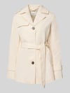 s.Oliver RED LABEL Regular Fit Trenchcoat aus Baumwoll-Mix Kitt