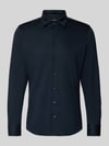 ROY ROBSON Slim Fit Business-Hemd mit Kentkragen Marine