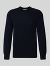 FTC Cashmere Regular Fit Strickpullover aus reinem Kaschmir Marine