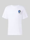 The North Face T-Shirt aus reiner Baumwolle Modell 'Gear Up Get Out' Weiss