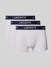Lacoste Boxershort met elastische band in een set van 3 stuks Zilver