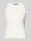 VERO MODA relaxed fit top met bandjes van katoenmix model 'LUX LIGHT' Ecru