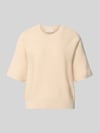 MSCH Copenhagen Relaxed Fit Pullover aus Viskose-Mix Modell 'Thamira' Beige